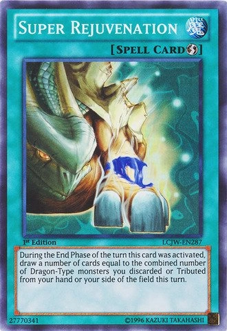 Yu-Gi-Oh! Super Rejuvenation - Legendary Collection 4 Joey's World 1st Edition