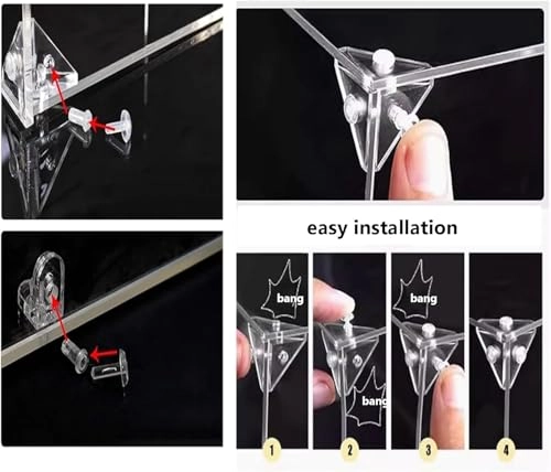 Acrylic Display Box - 33.5×11.8×19.7 inches Transparent Dustproof