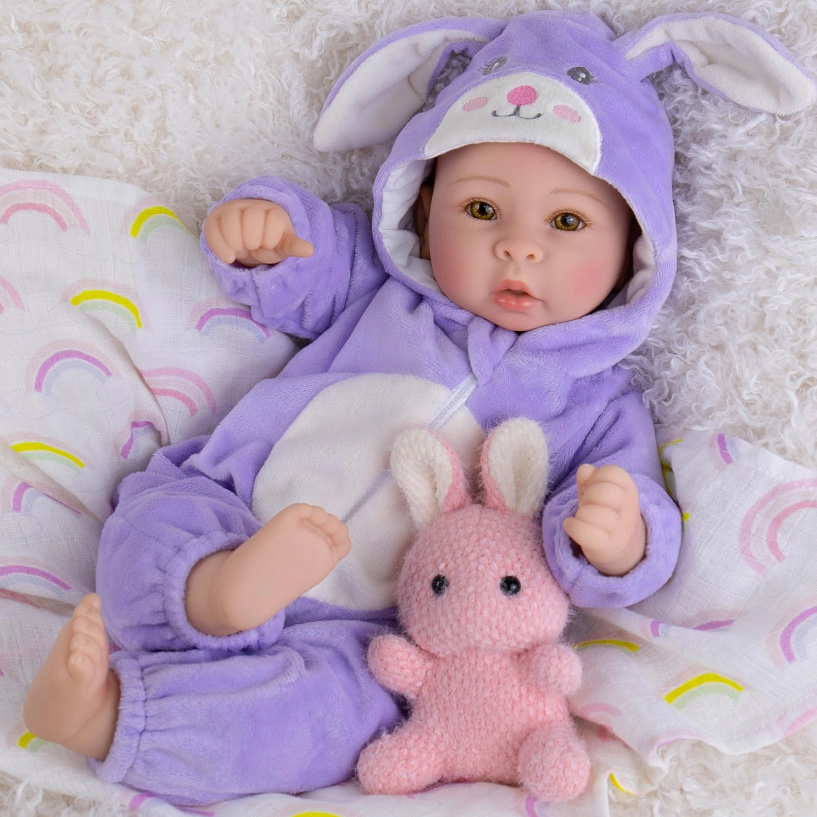 Real Life Baby Dolls - 17 inches Vinyl Soft Cloth Body Ages 3+