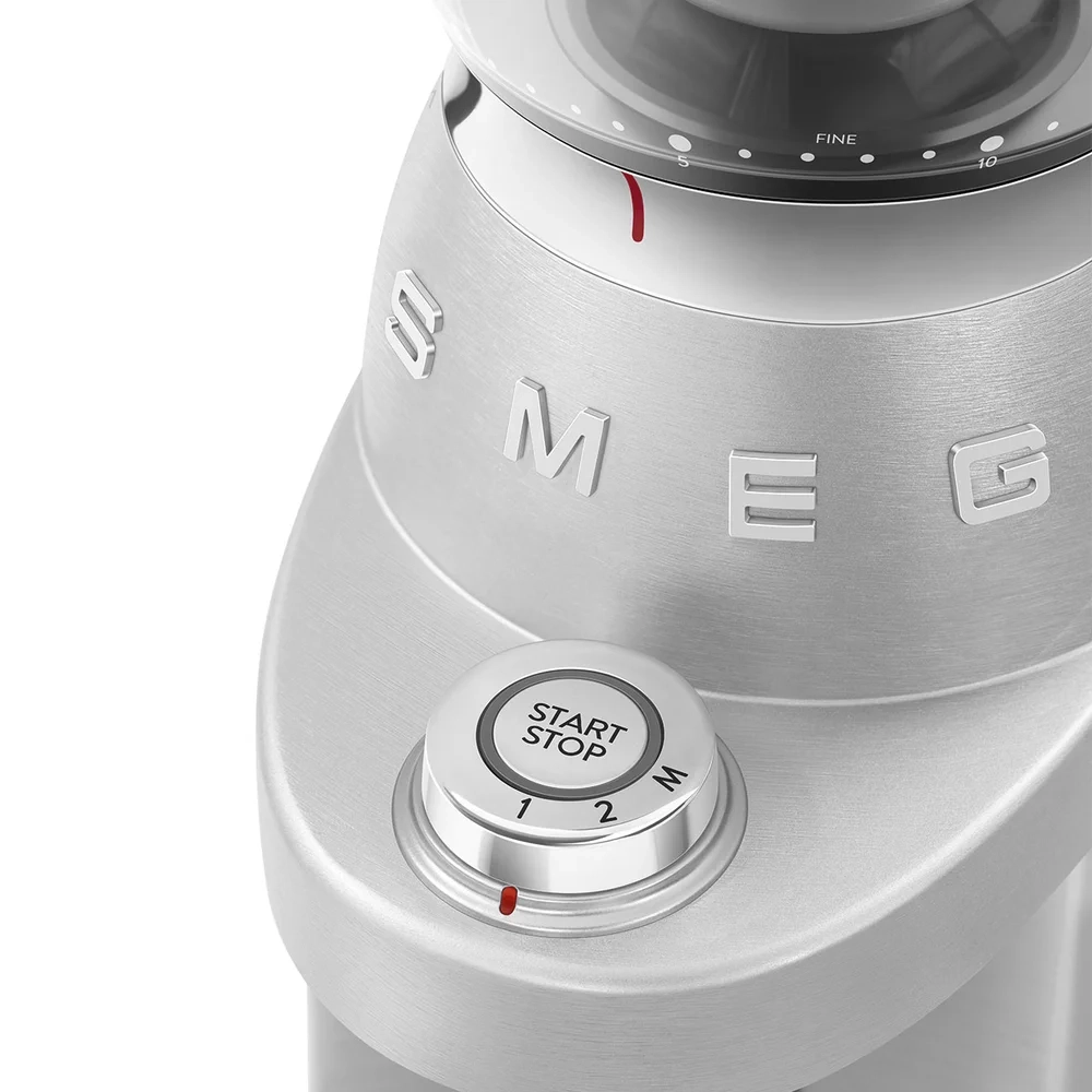 50's Style Coffee Grinder - 240 g 150 W Silver