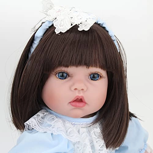 Rebirth Baby Doll - 20 Inch Vinyl Cotton Body Blue Eyes