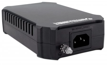 2-Port Gigabit High-Power PoE+ Extender Repeater - 2 25W 52–55 V IEEE 802.3at/af 10/100/1000 Mbps