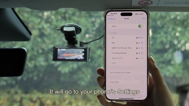 Dash Cam Front Rear 4K