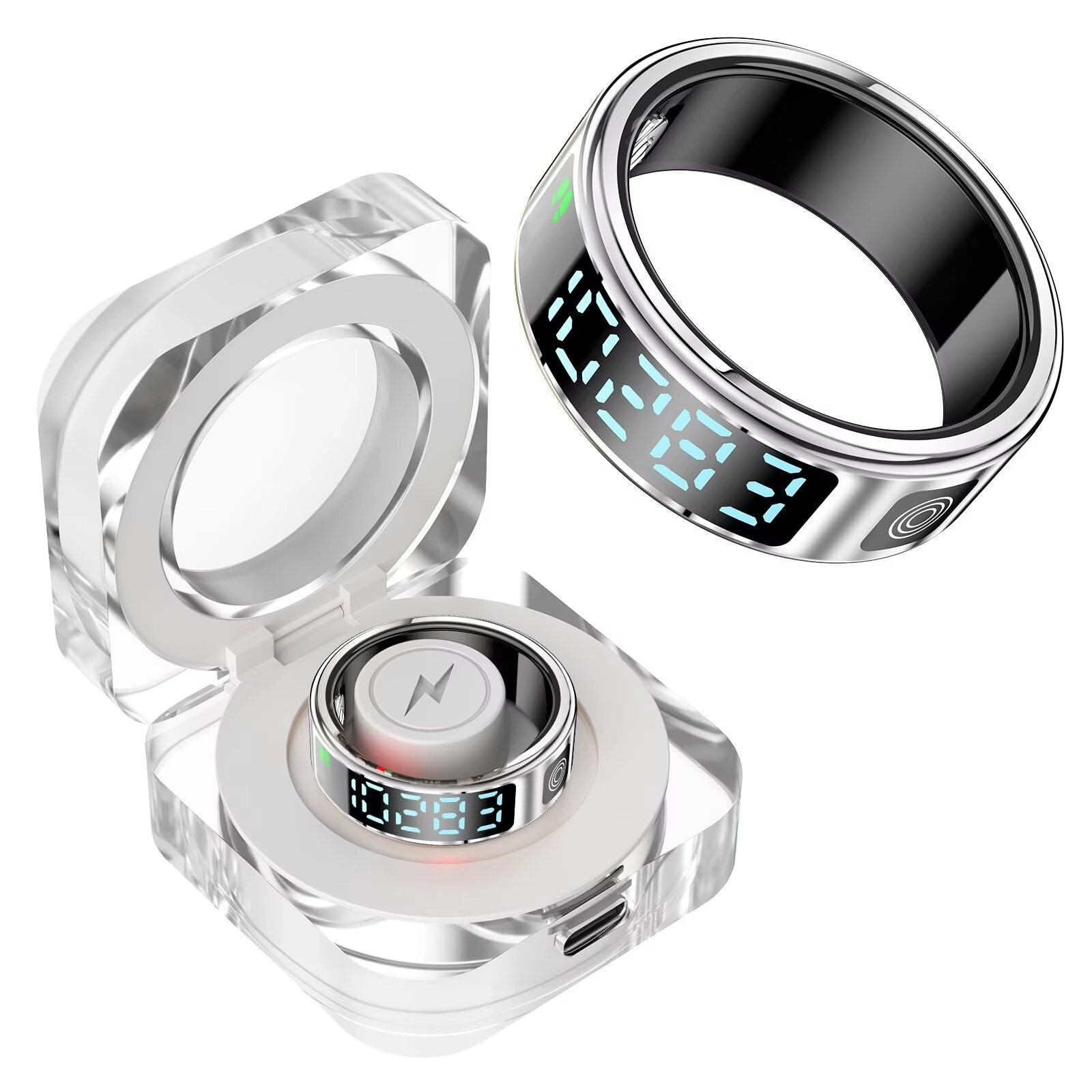 Smart Ring - Heart rate monitor Blood oxygen saturation Sleep Monitoring