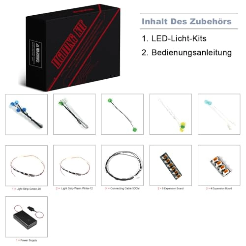 LED Light Set for LEGO The Insect Collection 21342 - Acrylonitrile Butadiene Styrene (ABS) 5V