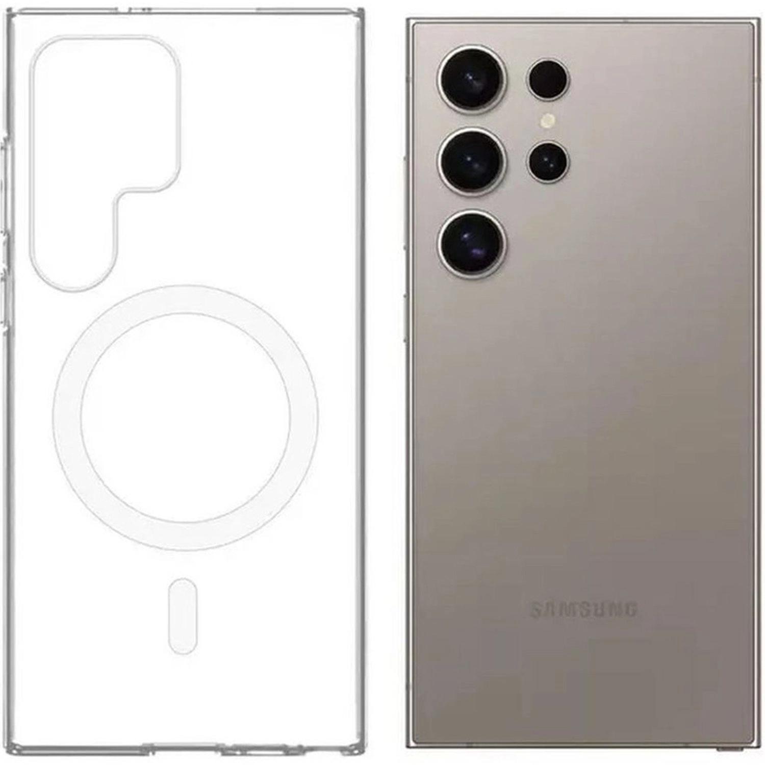 Case Clear Case for Samsung Galaxy S24 Ultra