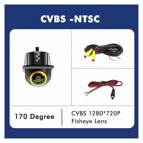 Rear View Parking Camera - Night Vision 1080p/720p