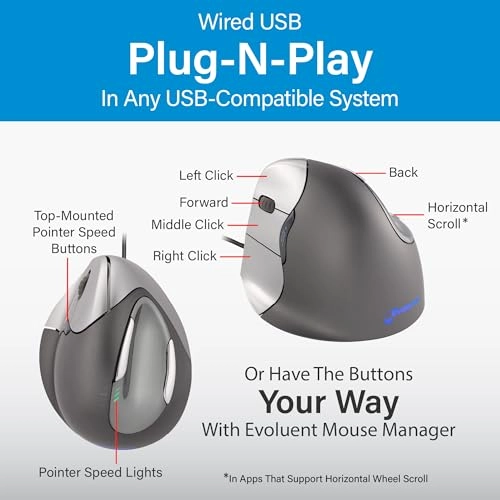 VerticalMouse 4 - USB