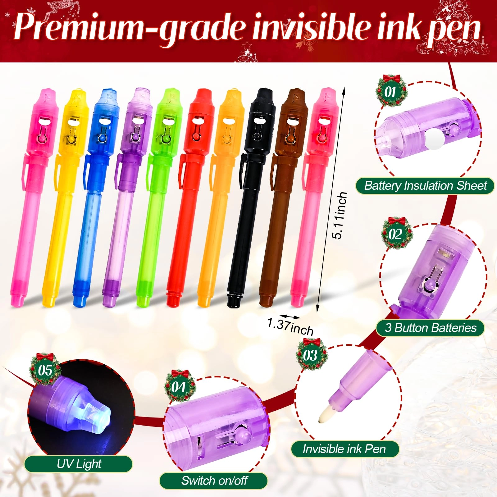 Invisible Ink Pen - Same Color Medium