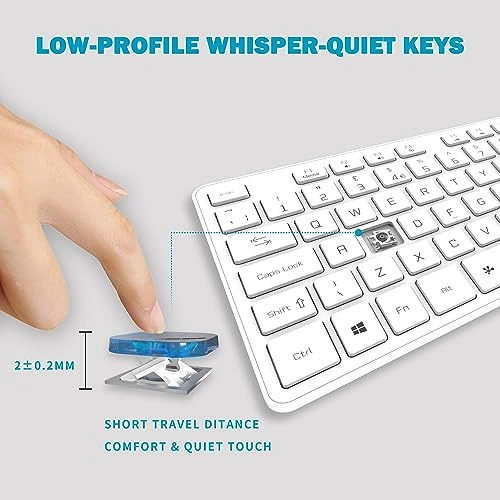 Slim USB Wired Keyboard - UK Wired