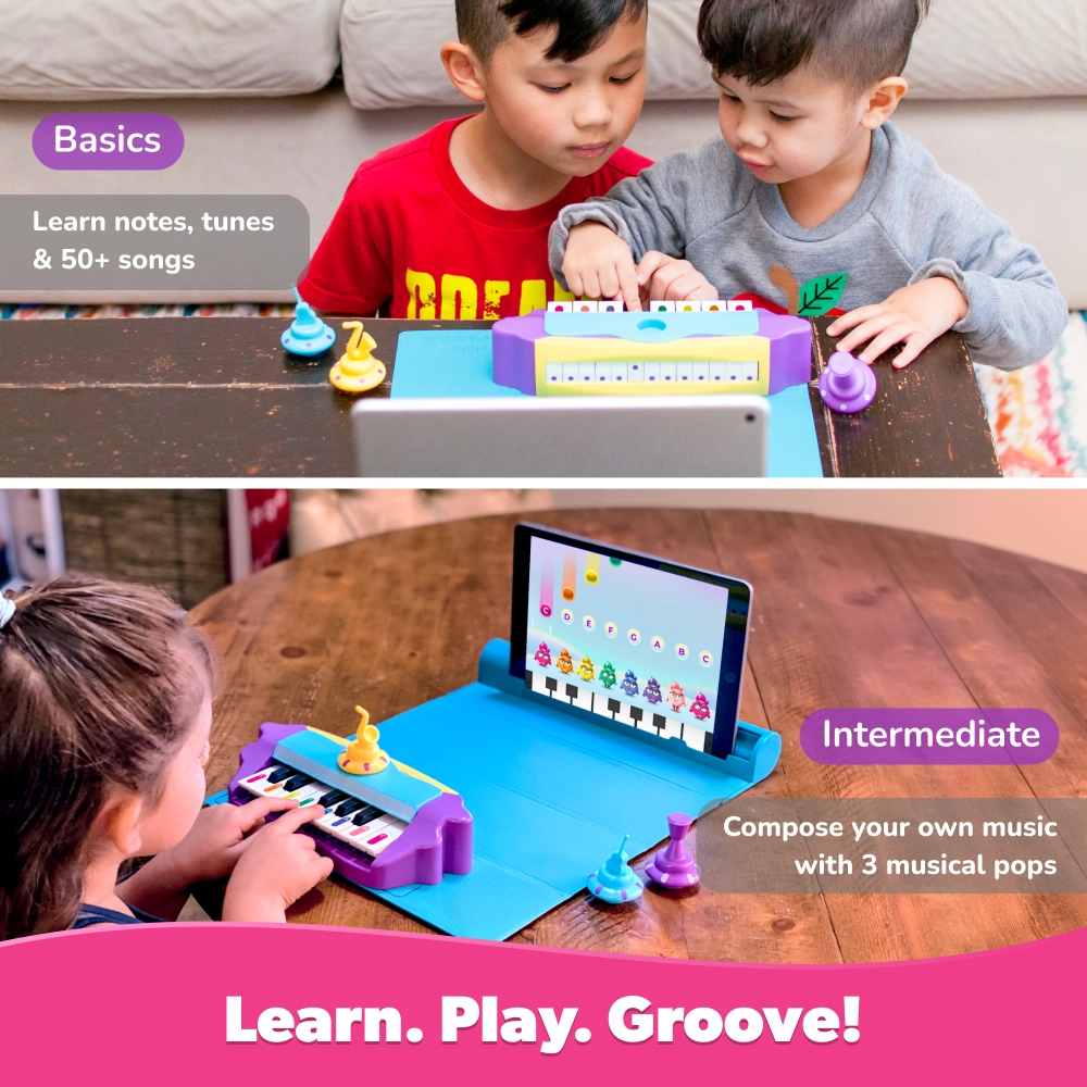 Tunes Piano Learning Kit - 50+ songs 5-10 years