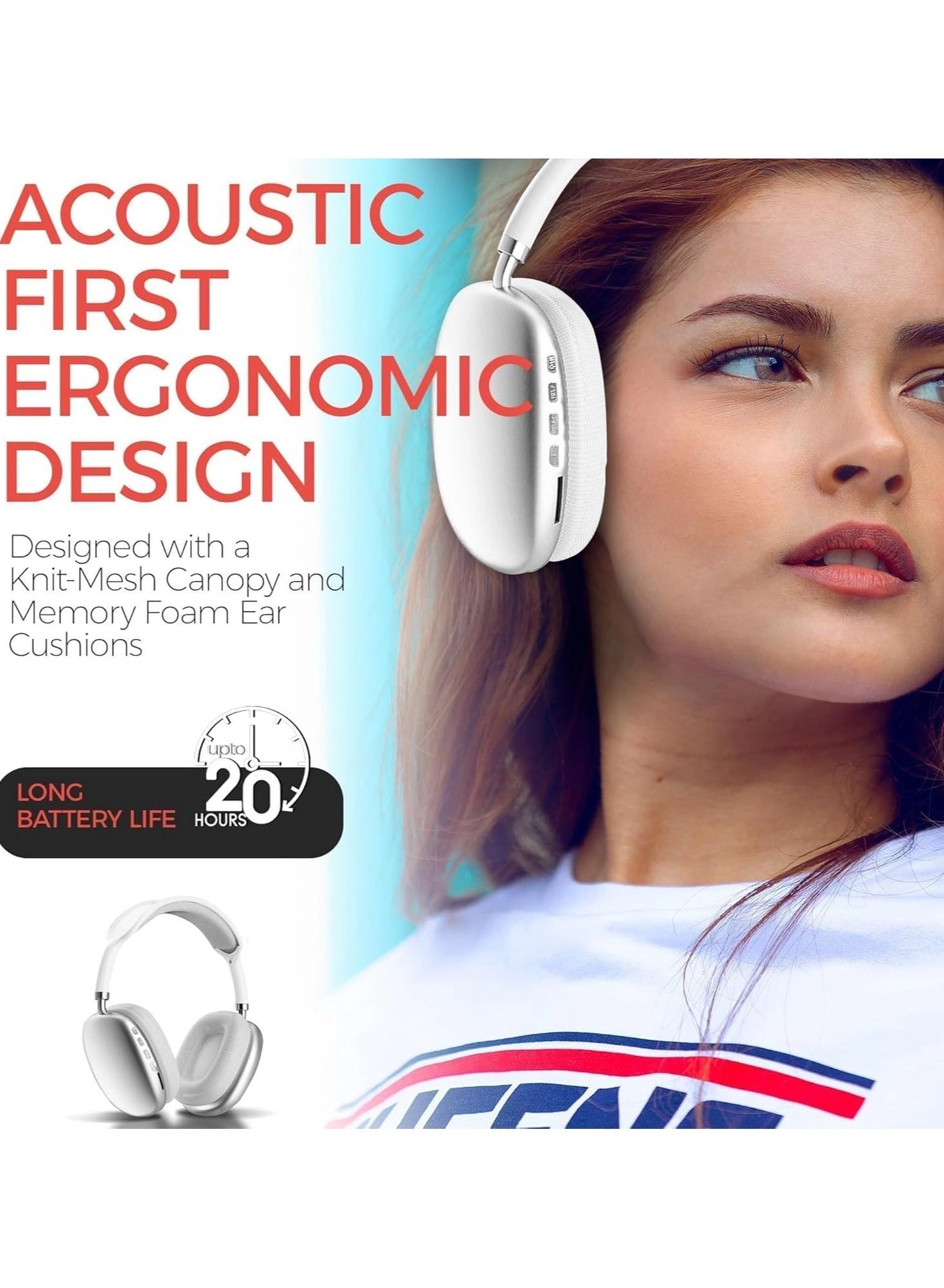 ZAMZIN P9 Plus Wireless Headphone