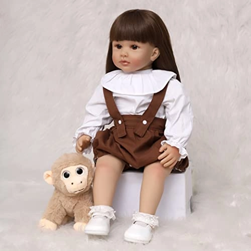 Reborn Baby Doll - 22 Inches / 55 cm Silicone Ages 3+