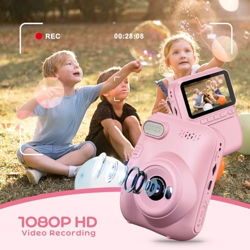 Kids Instant Camera - 3.0 Inch 14MP 1080P