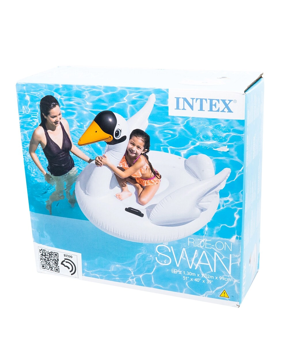 Intex Swan Ride On - 130 X 102 X 90cm