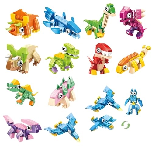 3-in-1 Mini Building Blocks - 12 pcs