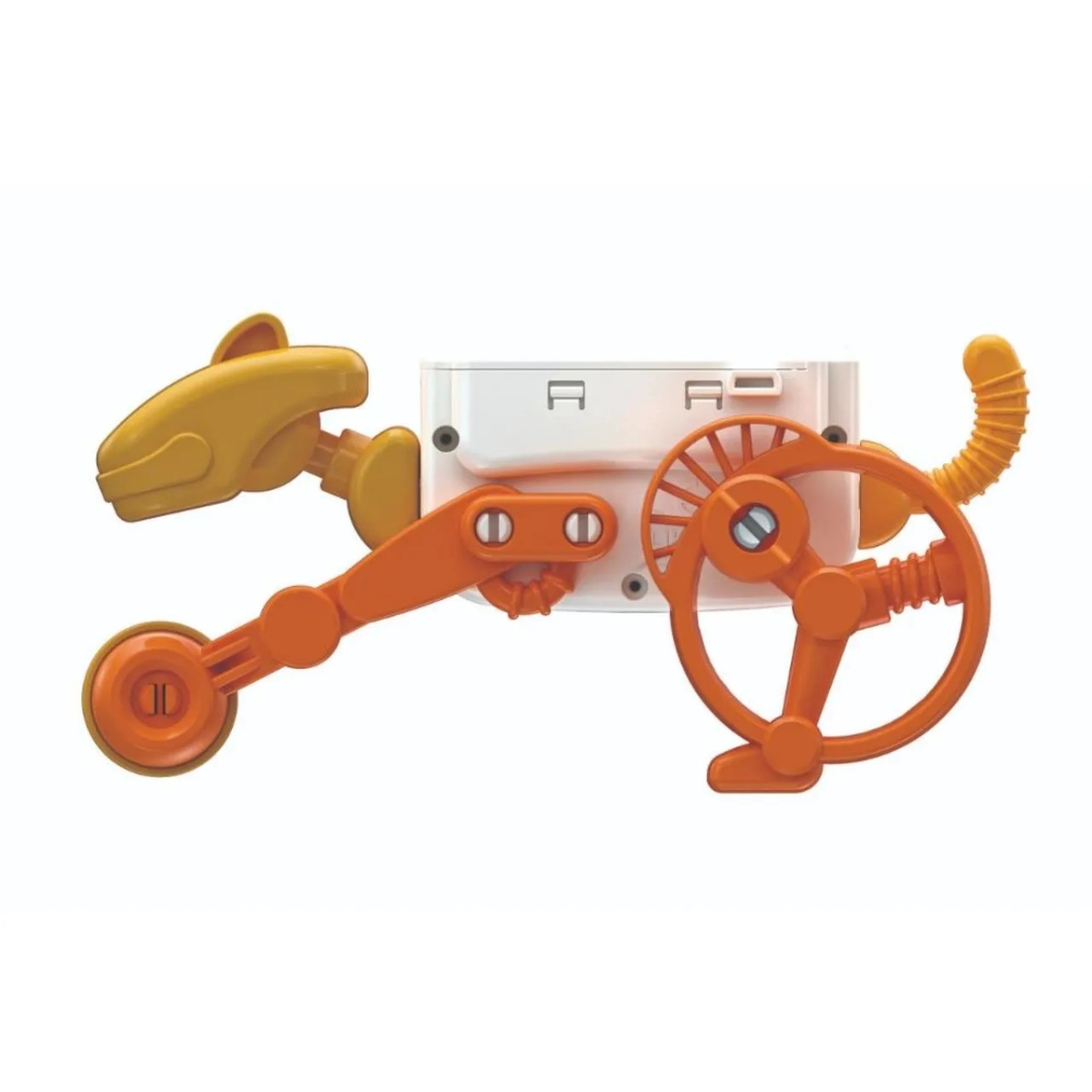 Runner Action Assemble Robot - Orange/White Kit