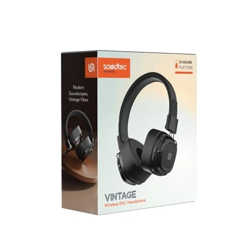 Soundtec Vintage Wireless Headphone