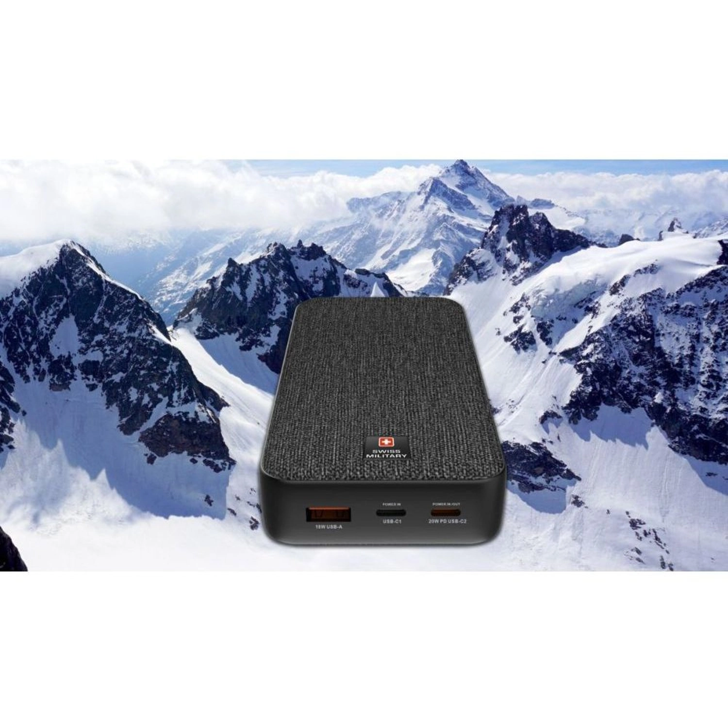 SM-PB-20K - 20000mAh single USB-A dual Type-C