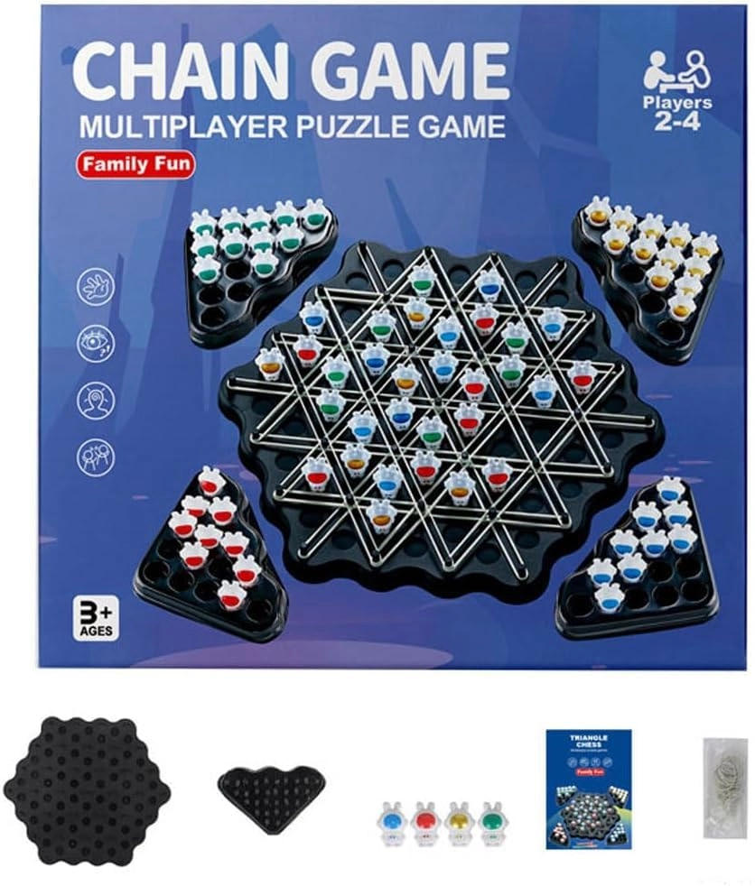 DGTSYAL Classic Strategy Pegboard Game