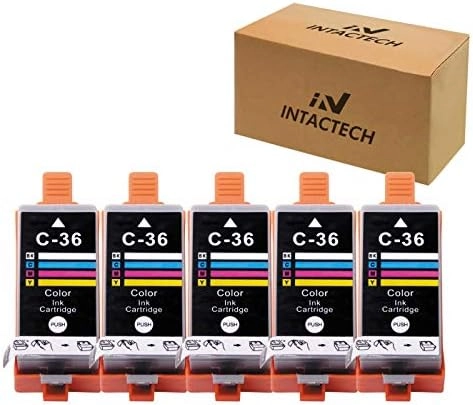 IN INTACTECH Canon CLI36 High Yield Multicolor Compatible Pack