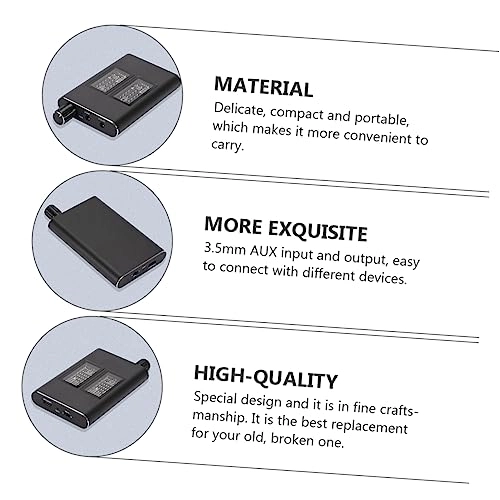 Portable Headphone Amplifier - Adjustable Gain 1000mAh