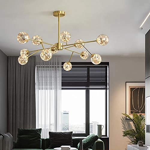 Magic Bean Molecule Chandelier