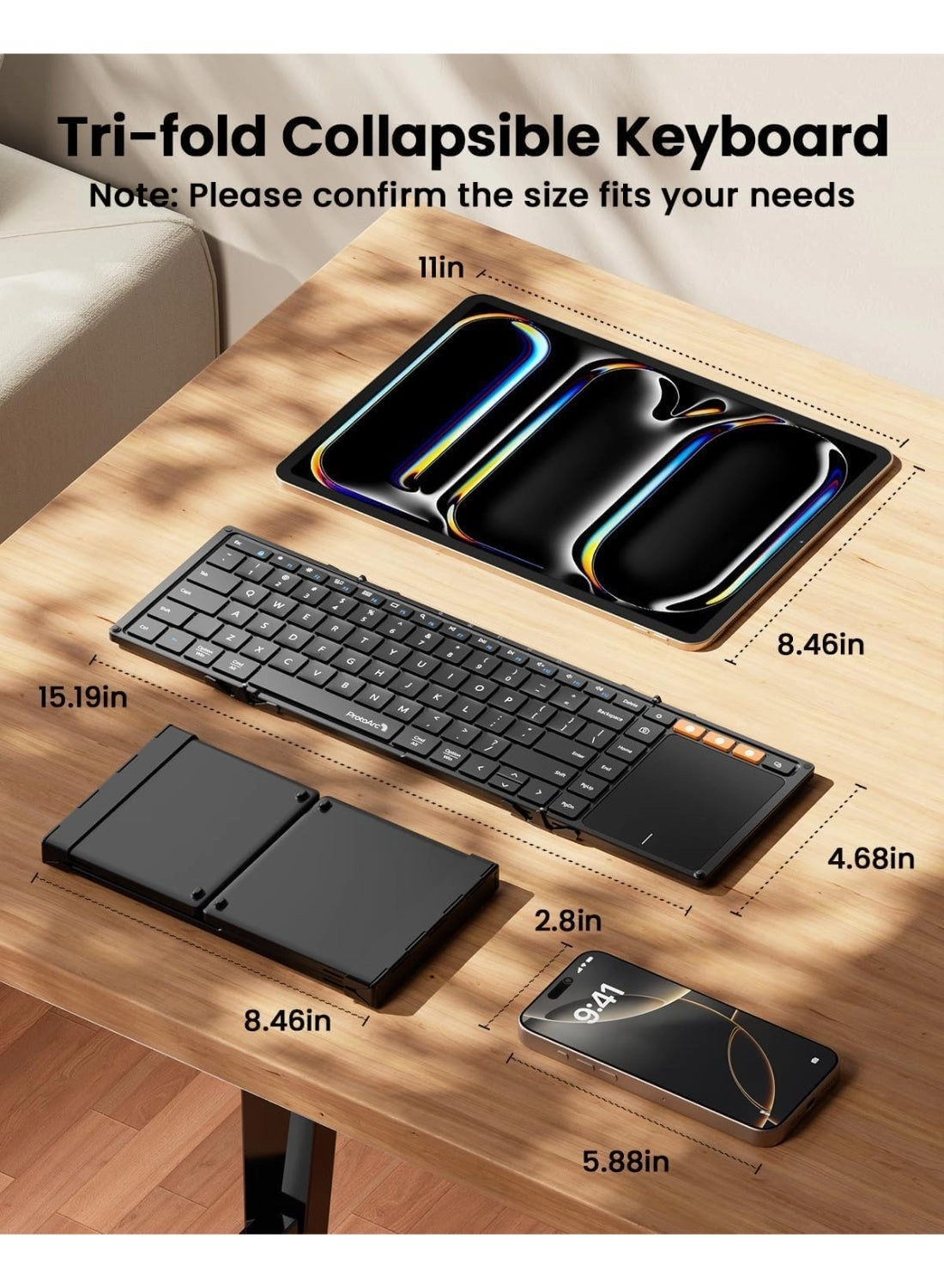 XK01 TP - QWERTY Bluetooth