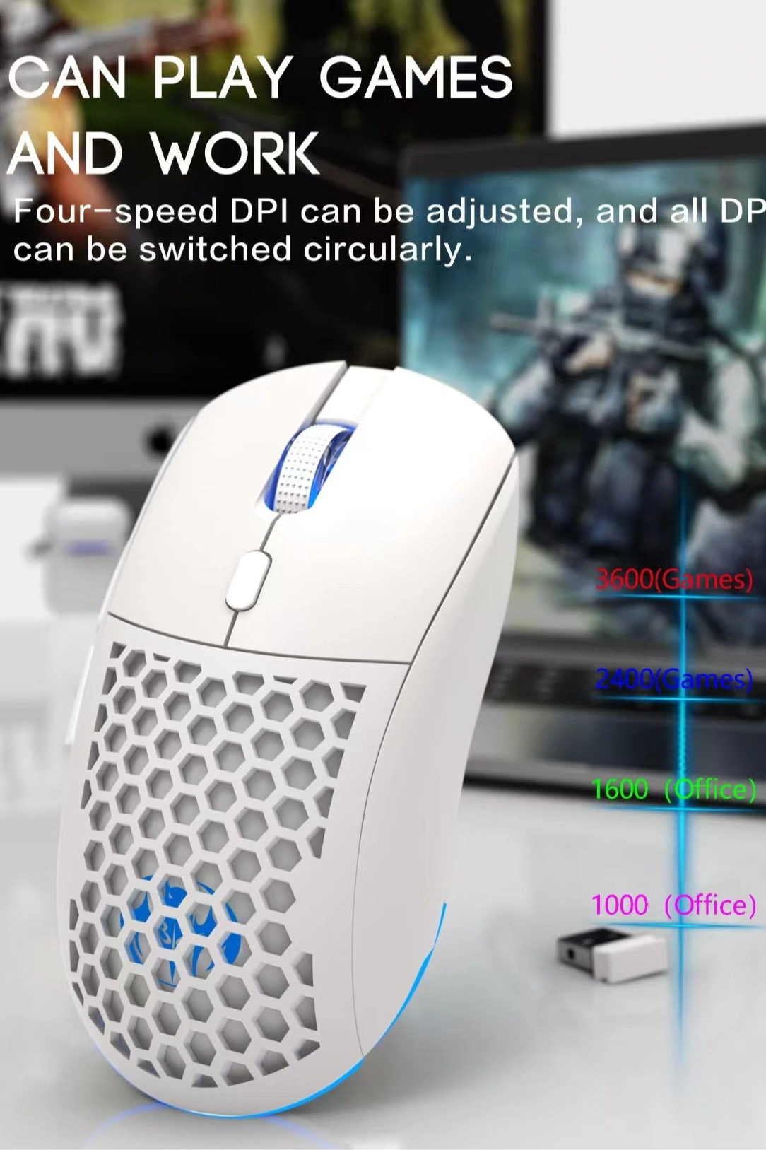 Gaming Mouse - Bluetooth/Wireless