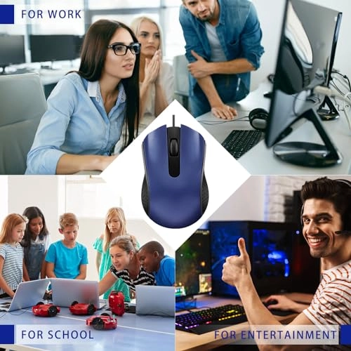 Wired USB Computer Mouse - USB