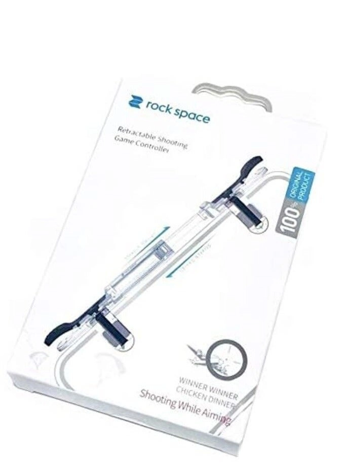 Retractable Shooting Game Controller - SILVER Android iOS