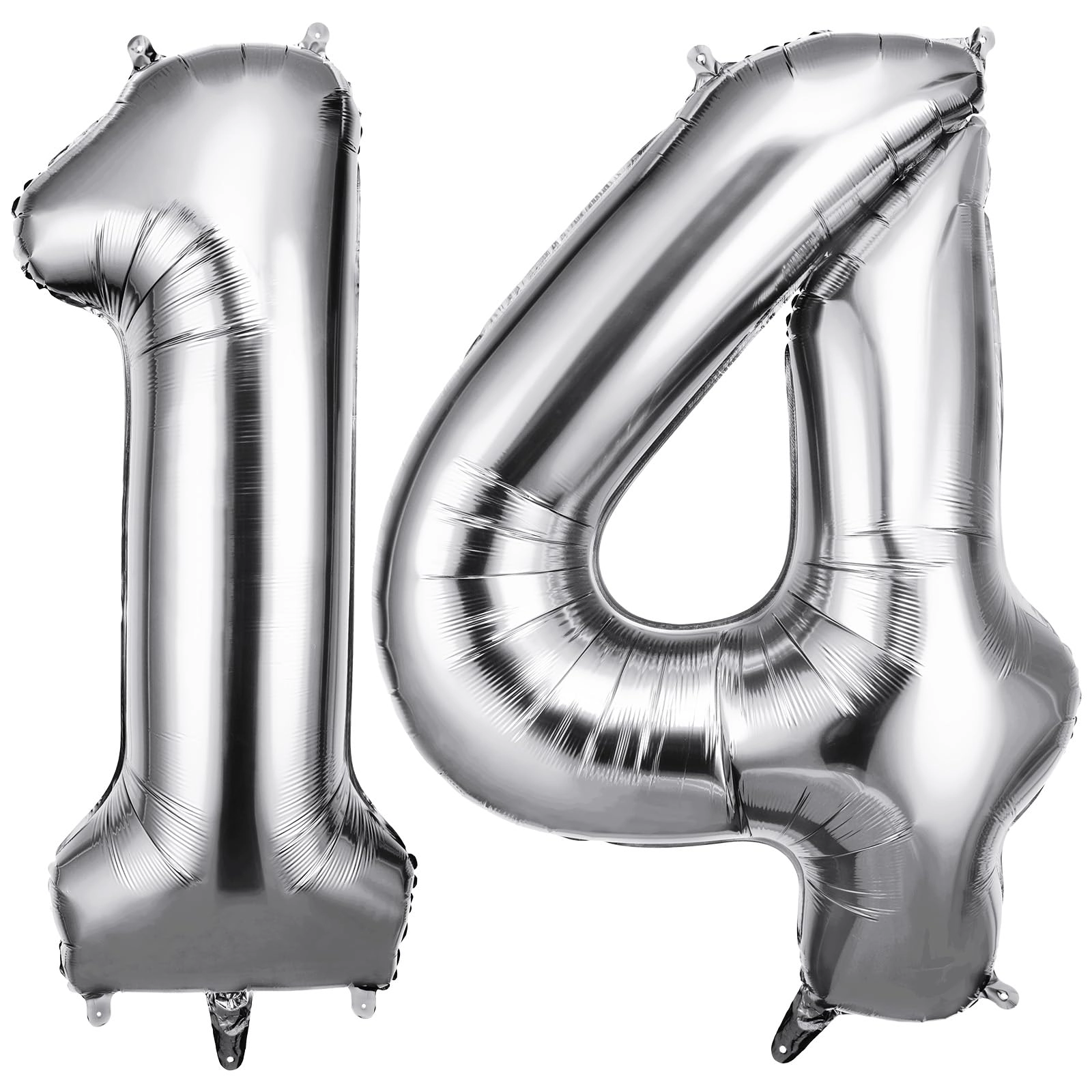 Number 14 Balloon - 2pcs Birthday