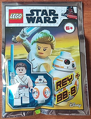 Star Wars Rey and BB-8 Minifigs