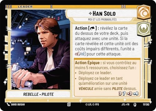 Star Wars Unlimited: Transition to Light Speed - Han Solo Startdeck - Trading Card Game (French)