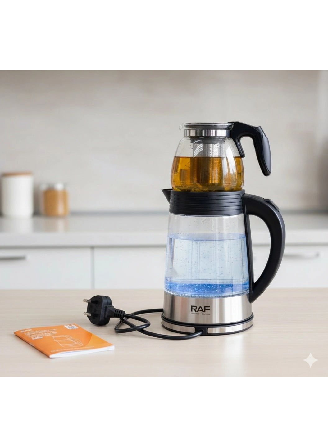 Electric Kettle + Turkish teapot