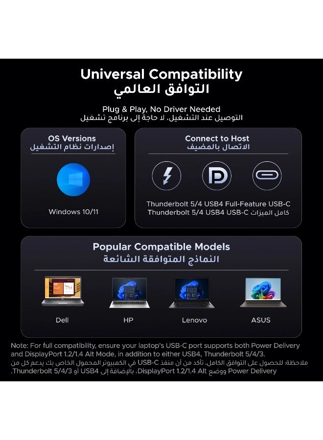 USB C Hub - 14-in-1 Triple Display