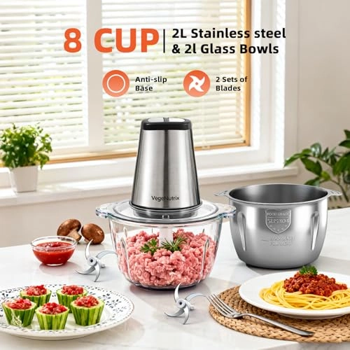 Multifunctional Food Processor - 2.5L 1500 W