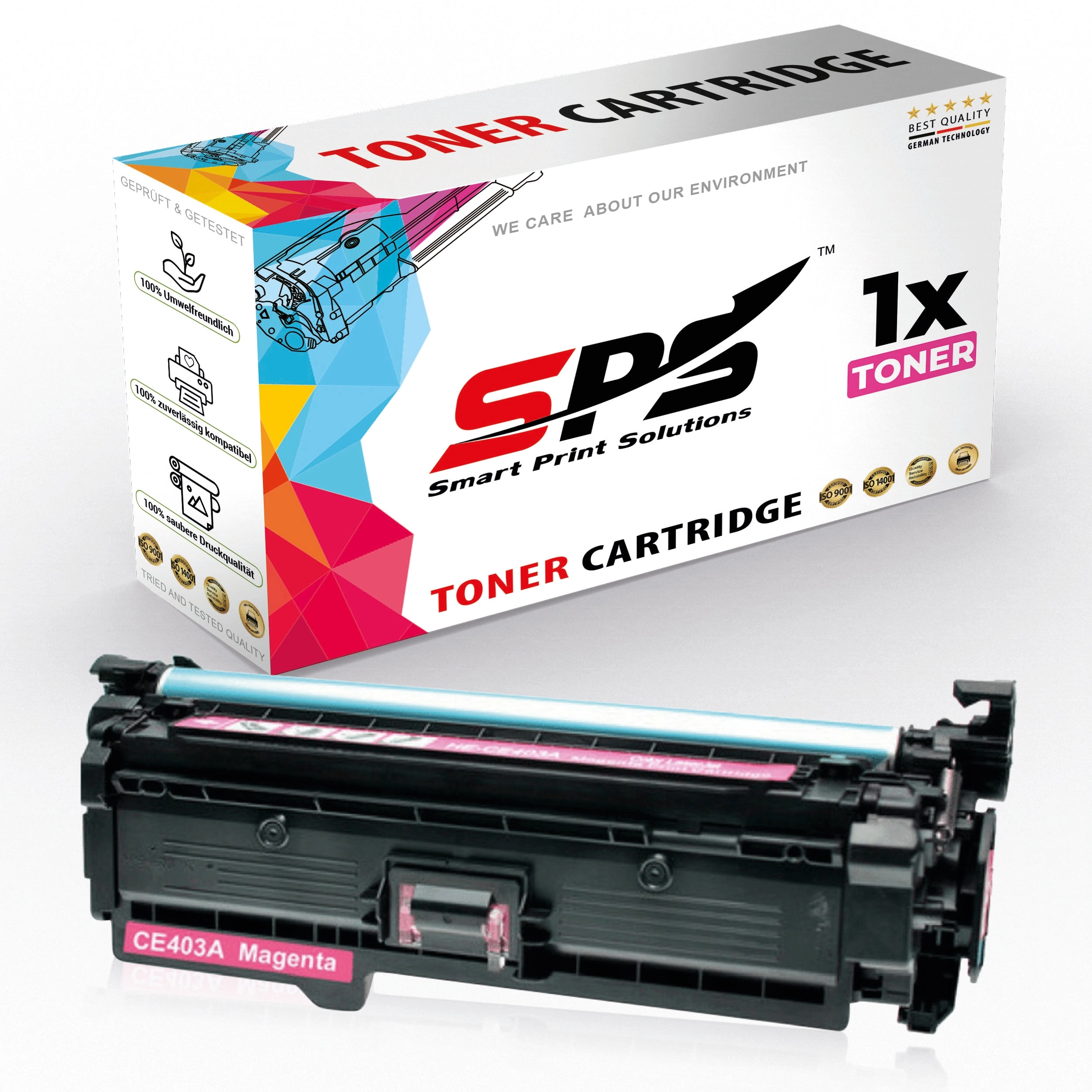 smart print solutions llc CE403A 507A - 5,500 Pages Magenta