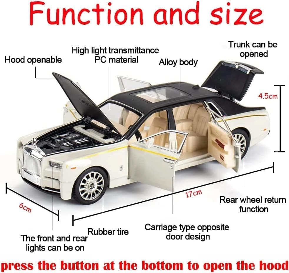 Rolls Royce Phantom - 1:32 1 pcs