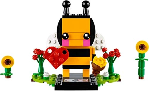 BrickHeadz Valentine's Bee (40270) - Multicolored Collector's baseplate