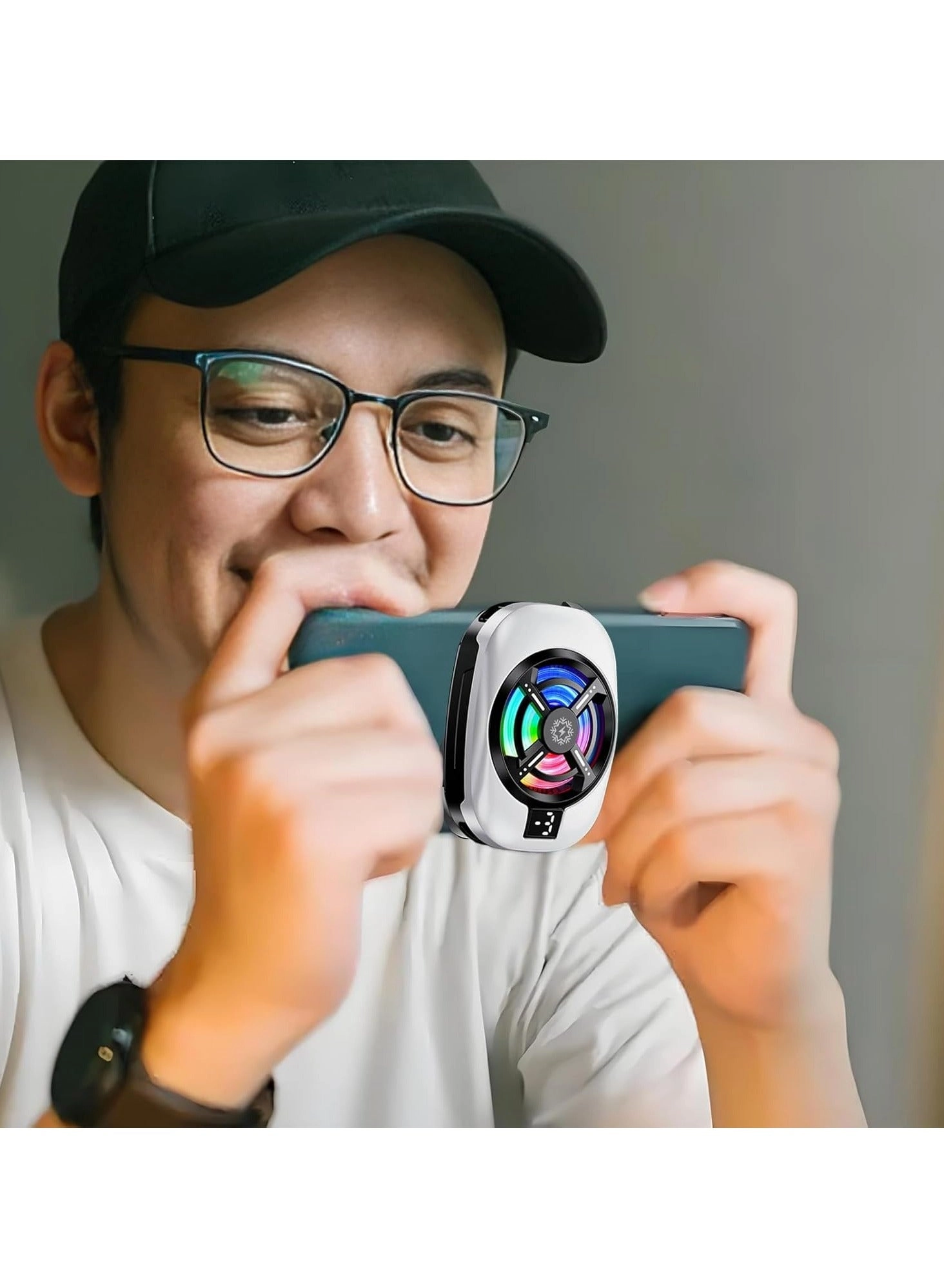 Mobile Cooler - Back Clip 3-Speed for iPhone & Android