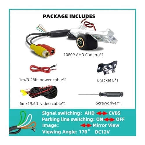 Backup Camera - Night Vision 756 (H) x 504 (V)