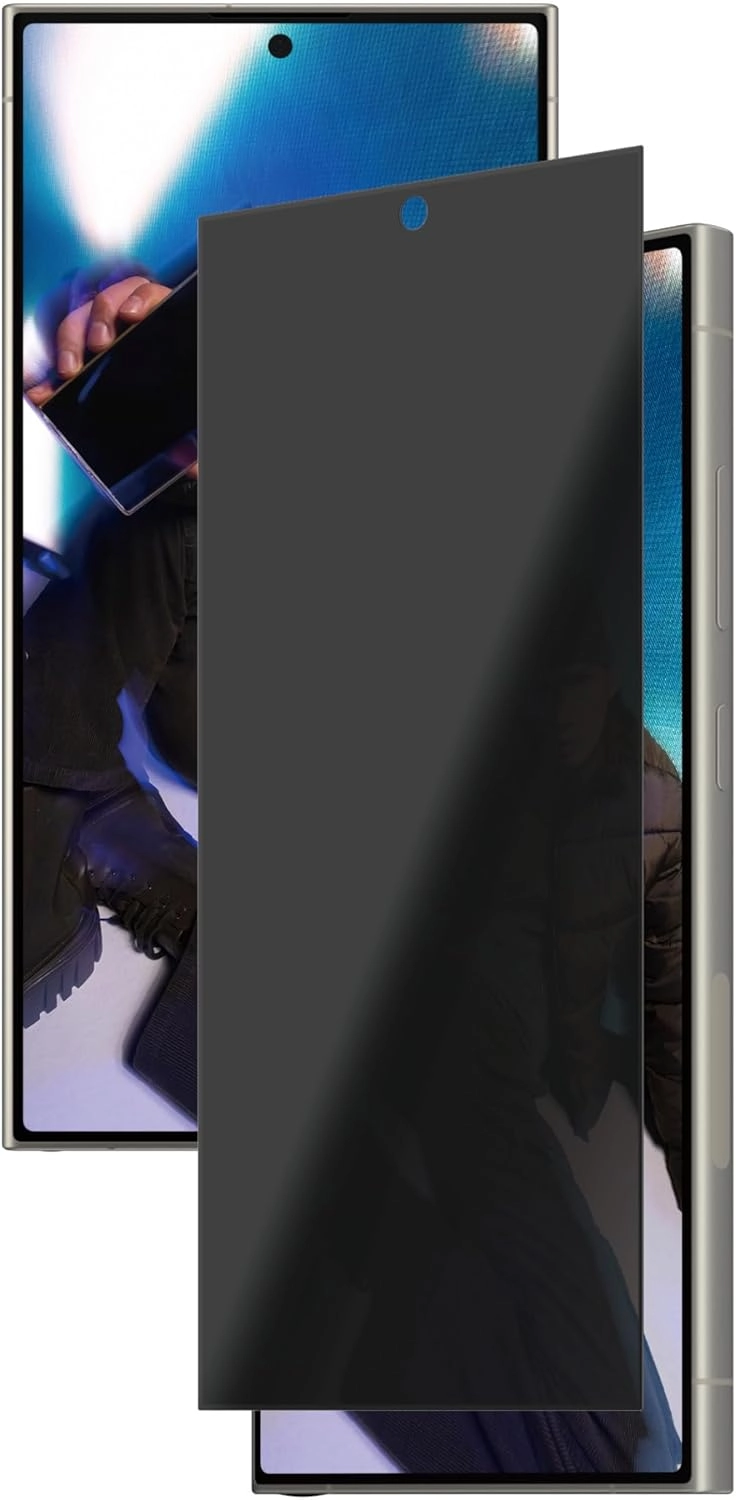 Privacy Screen Protector Samsung Galaxy S25 Ultra - Edge-to-Edge Anti-Glare