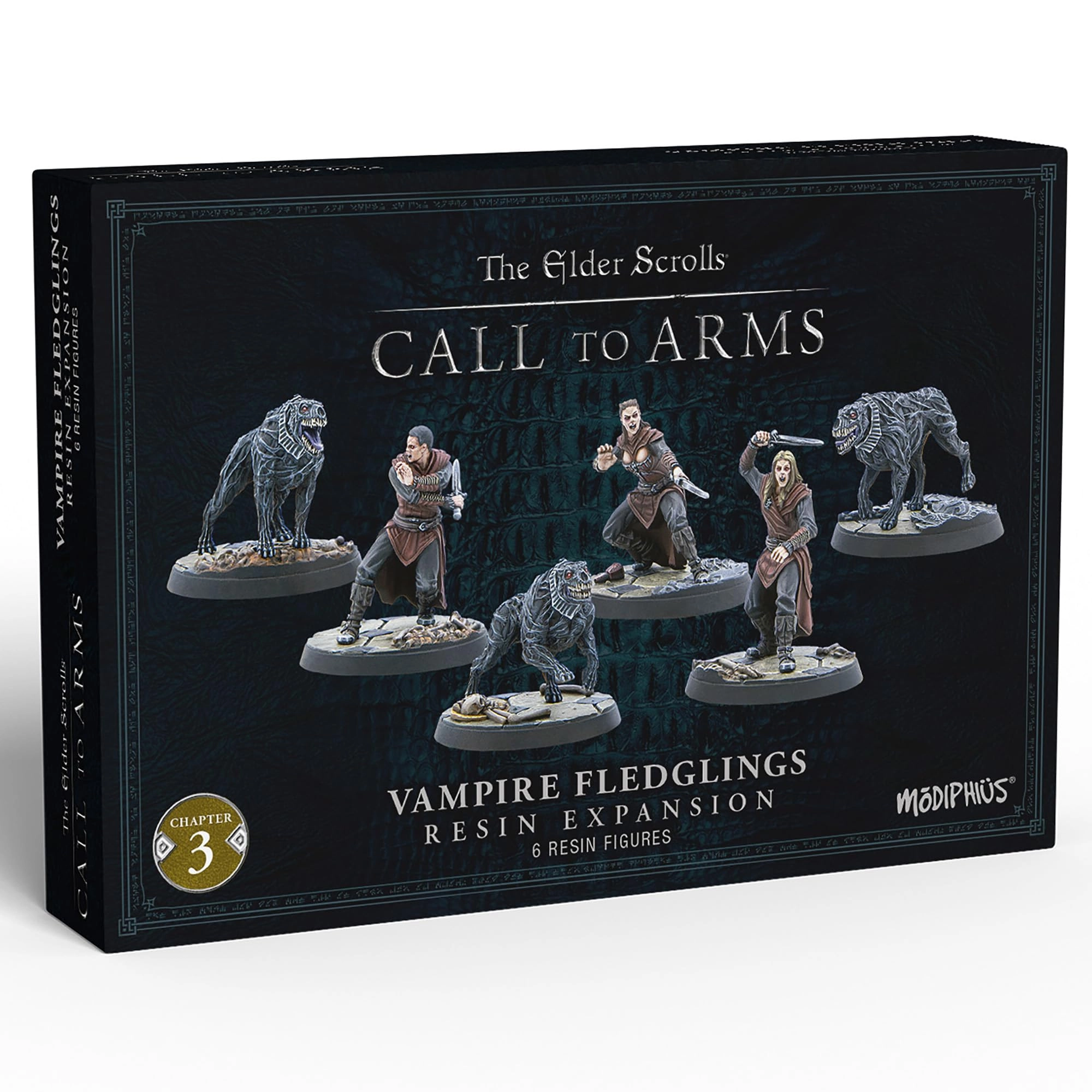 Modiphius The Elder Scrolls: Call to Arms - Vampire Fledglings - 6 Figure Resin Expansion 32mm