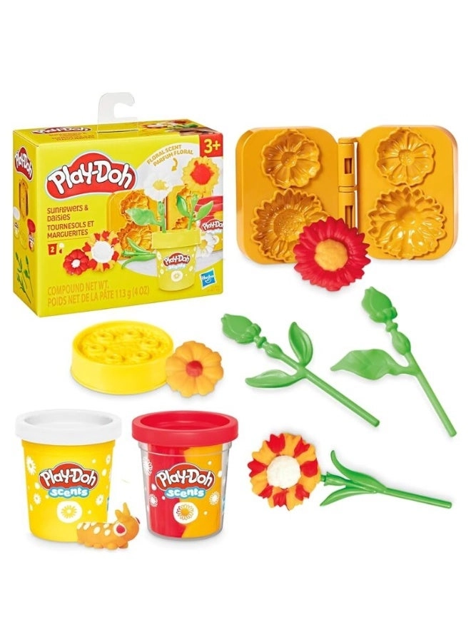 Play-Doh Sunflowers & Daisies Flower Toy - 3+ years