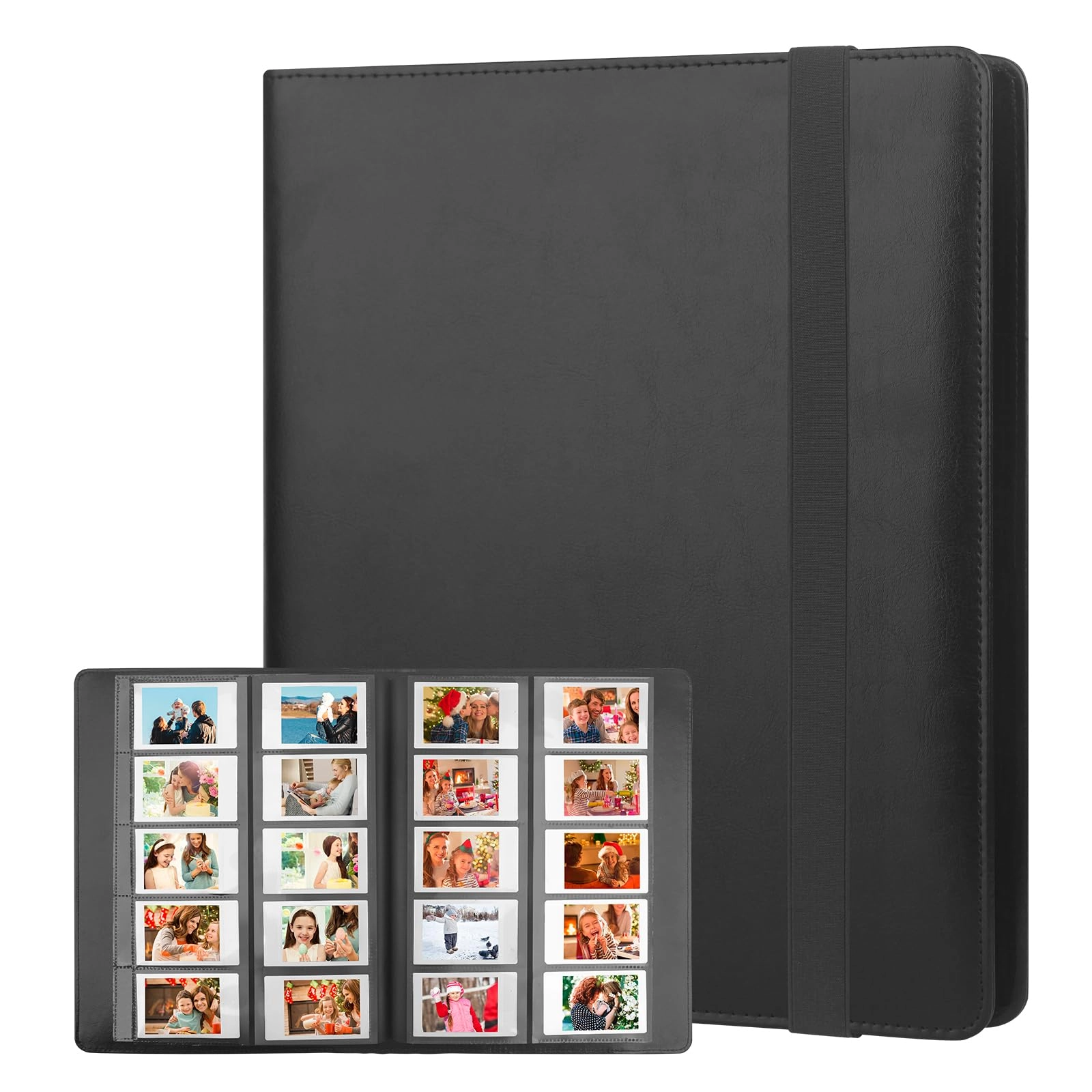 Veicevol 400 Pockets Photo Album - Compatible with Instax Mini Light Blue