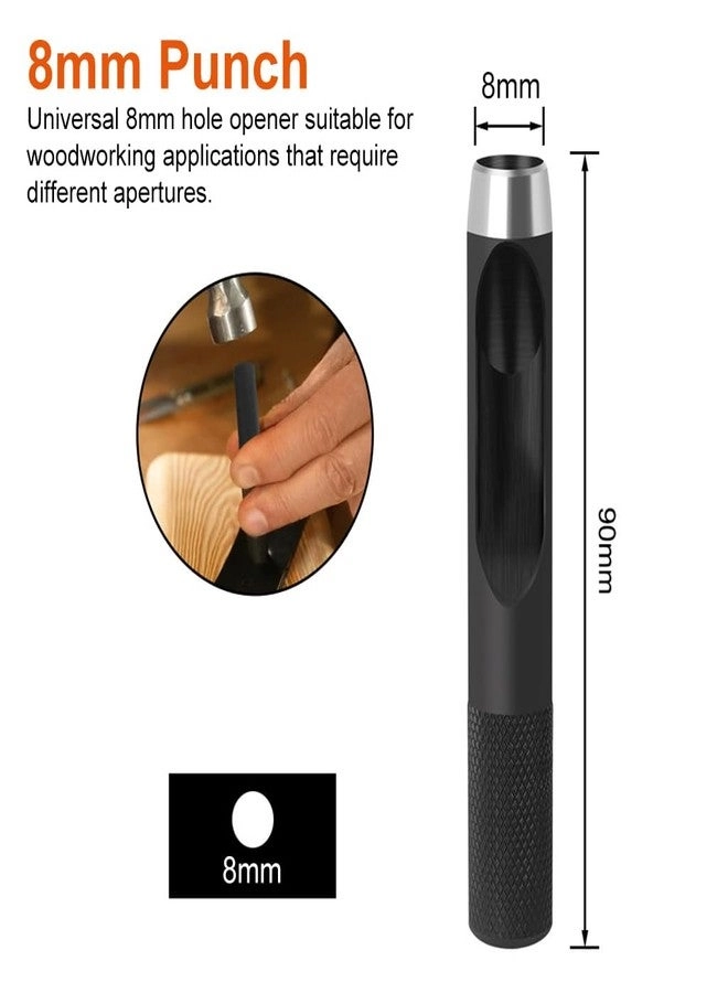 Tapered Countersink Drill Bits - #45 Carbon Steel 10Pcs 8mm