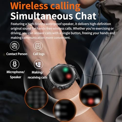Fitness Tracker - 1.7 Inch Display 100 Sport Modes