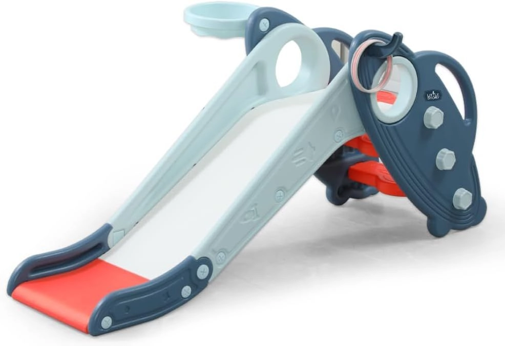 3 In 1 Swing With Slide - Pink 1-6 years