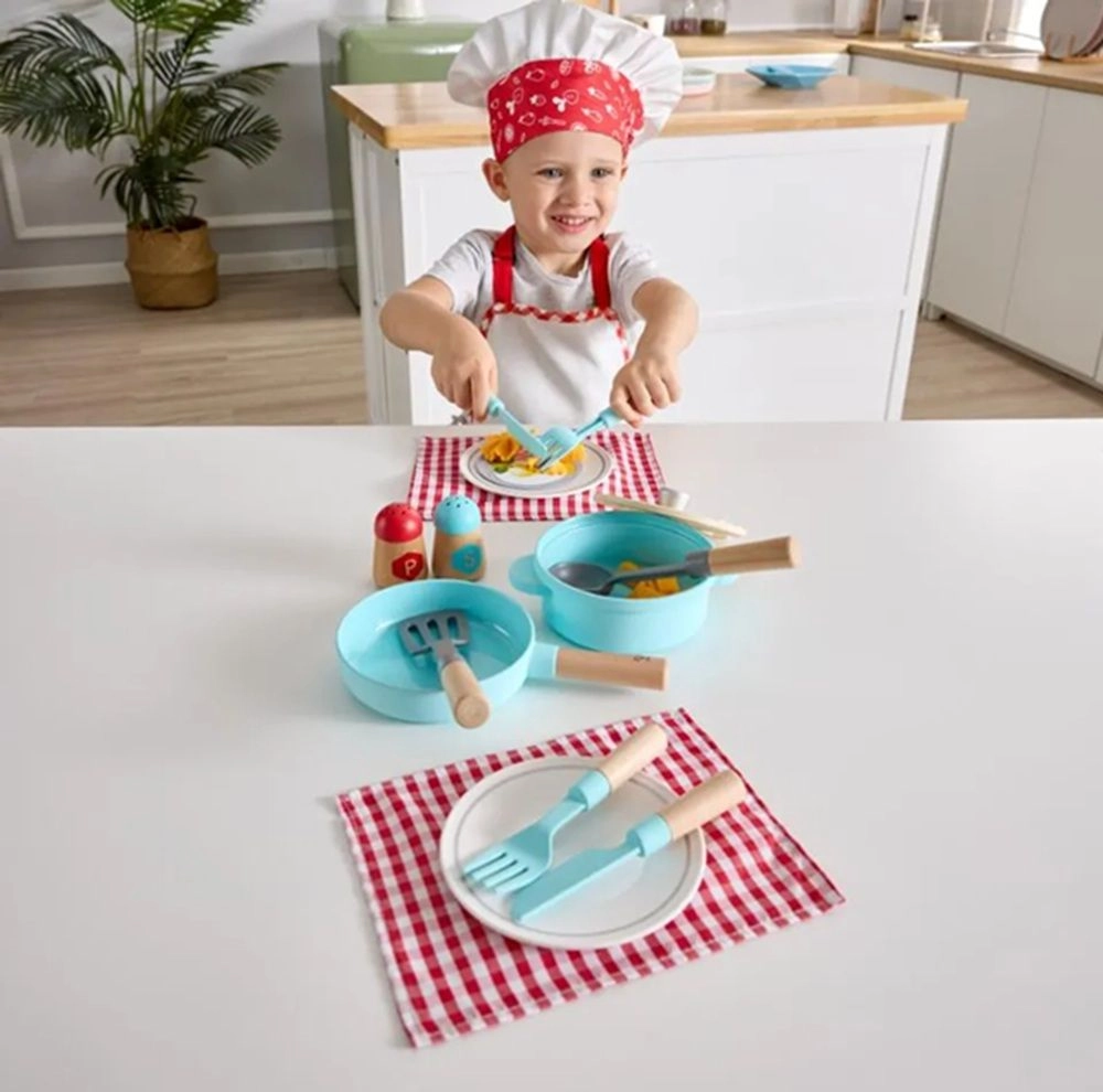 Little Chef Cooking And Serve Play Set (E3208)